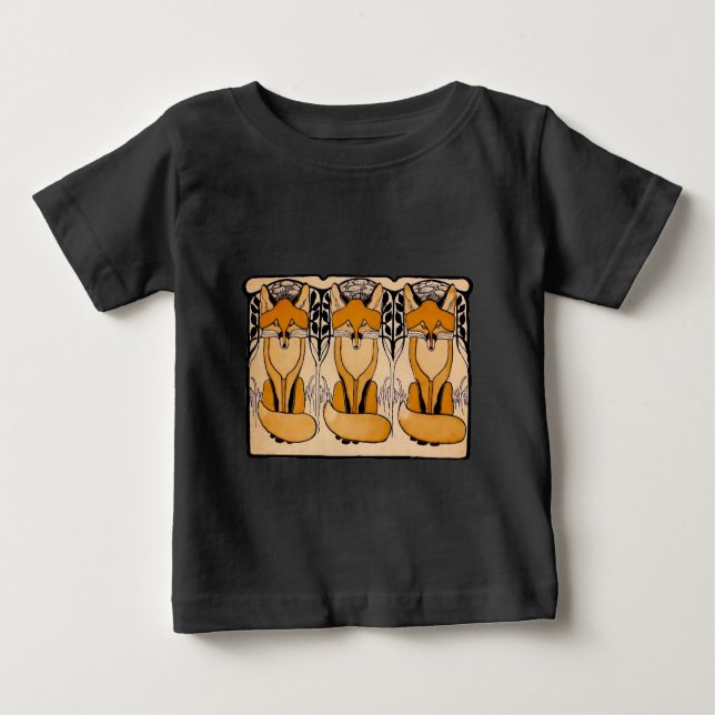 Camiseta Para Bebê Foxy (Frente)