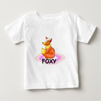 Camiseta Para Bebê Foxy