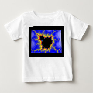 Camiseta Para Bebê Fractal ajustado de Mandelbrot