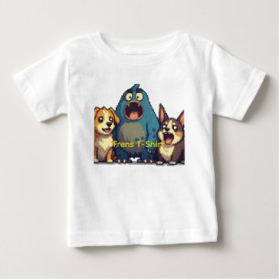 Camiseta Para Bebê Francês