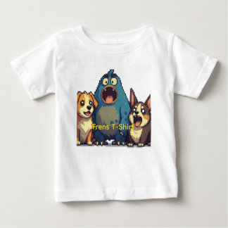 Camiseta Para Bebê Francês