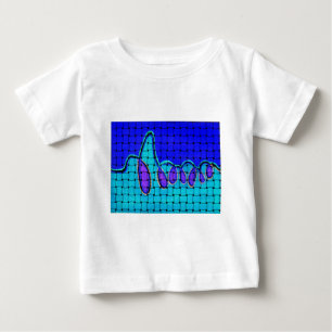 Camiseta Para Bebê Francês com toque africano