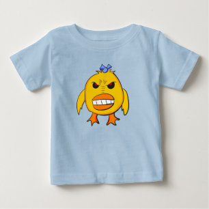 Camiseta Para Bebê Franga Irritada