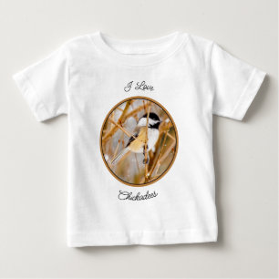 Camiseta Para Bebê Frango de Capa Preta - Fotografia Original