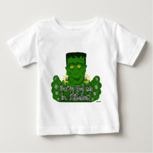 Camiseta Para Bebê Frankie Você Me Fez Rir Às Gargalhadas!