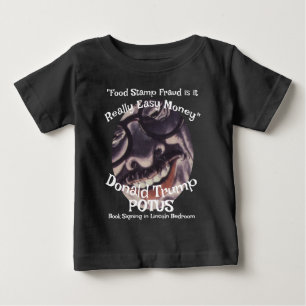 Camiseta Para Bebê "Fraude de Cupom de Alimentação é realmente Dinhei