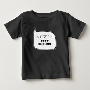 Camiseta Para Bebê FREITAS SHRUGS Engraçado Kaomoji Emoticons Japones