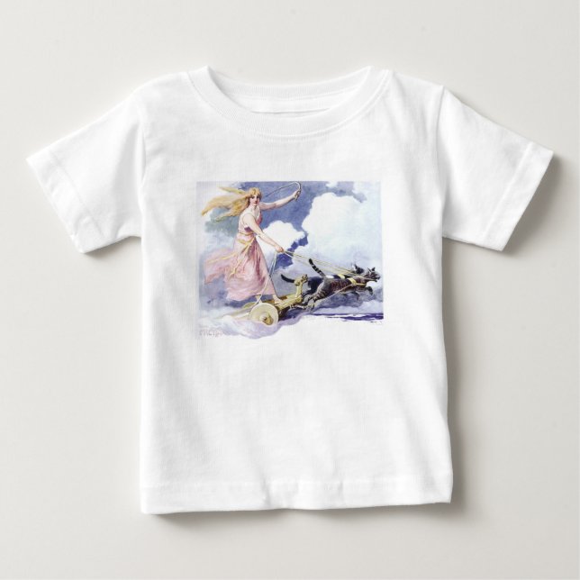 Camiseta Para Bebê Freyja (Frente)