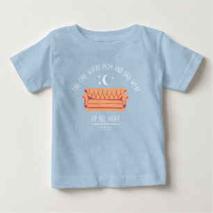 Camiseta Para Bebê FRIENDS™ Acordados a Noite Toda