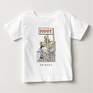 Camiseta Para Bebê FRIENDS™ Ross e Rachel PIVOT