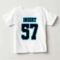 Front WHITE BLACK BLUE Tutu Futebol Jersey