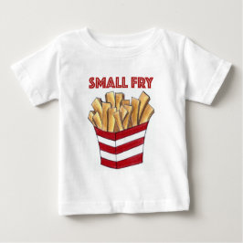 Camiseta Para Bebê FRY Foodie France Fries Batatas Comida rápida