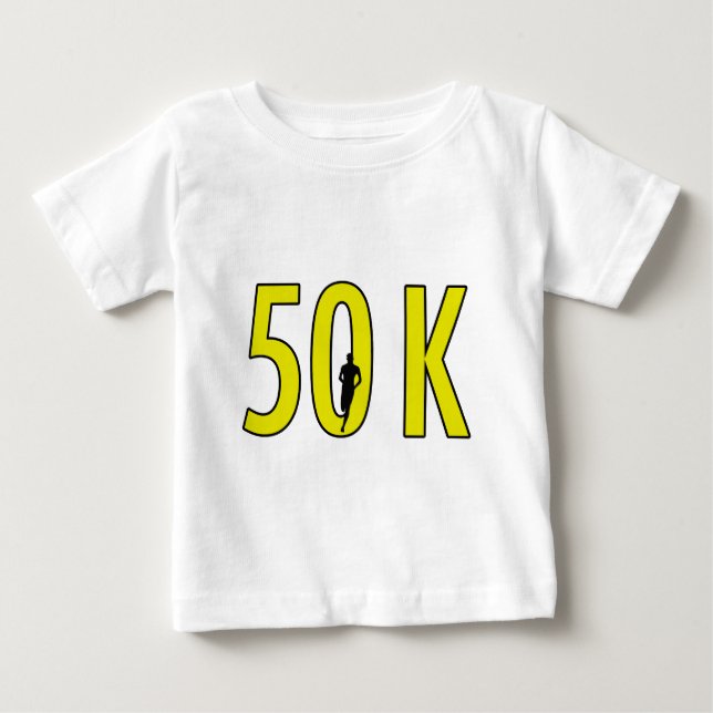 Camiseta Para Bebê Funcionamento de 50 K (Frente)