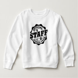 Camiseta Para Bebê Funcionarios Oficial de uma Fome de Bichon