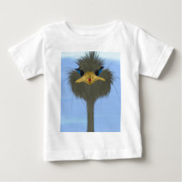 Camiseta Para Bebê Funny Ostrich George E O Bonitinho Ladybug