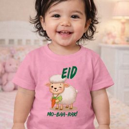 Camiseta Para Bebê Funny Sheep Eid Adha funny  Baby TShirt 