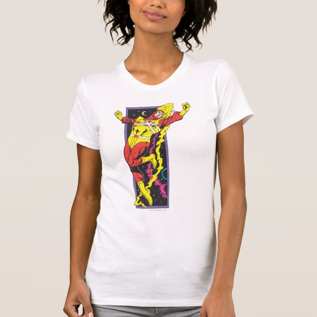 Camiseta Para Bebê Fusão de Firestorm (Frente)