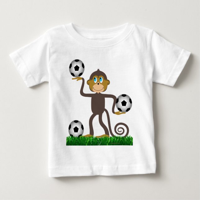 Camiseta Para Bebê Futebol (Frente)