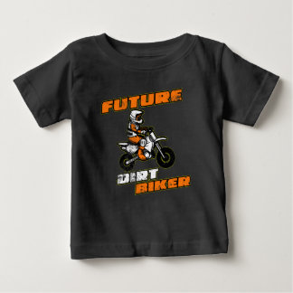 Camiseta Para Bebê Future Dirt Biker Funny Motocross Gift for Kids