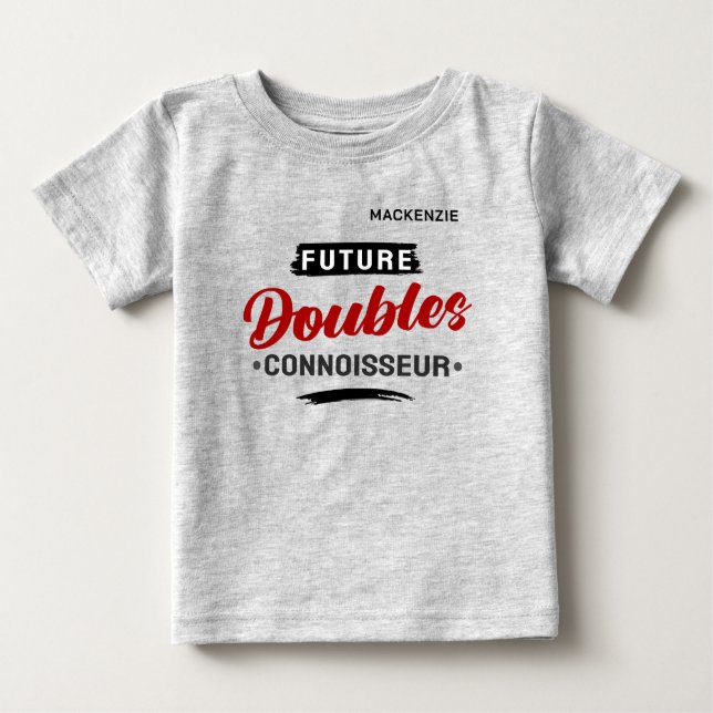 Camiseta Para Bebê Future Doubles CONNOISSEUR Light (Frente)
