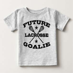 Camiseta Para Bebê Future Lacrosse Goalie