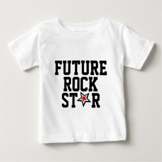 Camiseta Para Bebê "Future Rock Star"