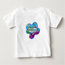Futuro Artista Crianças T-Shirt
