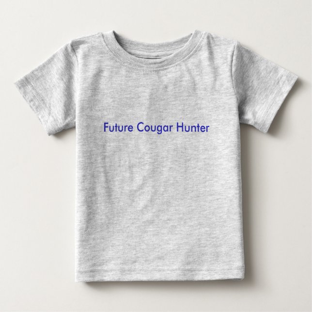 Camiseta Para Bebê Futuro Caçador de Açúcar (Frente)