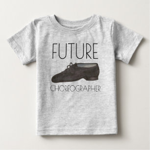 Camiseta Para Bebê FUTURO Calçado CHOREOGRAPHER Jazz Dançador