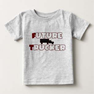 Camiseta Para Bebê Futuro Camiseta de Bebê do Caminhante
