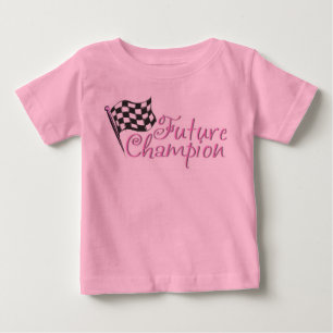 Camiseta Para Bebê Futuro campeão nº 2