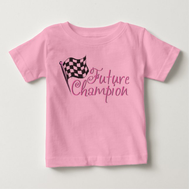 Camiseta Para Bebê Futuro campeão nº 2 (Frente)