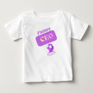 Camiseta Para Bebê Futuro CEO CARREGANDO