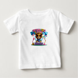 Camiseta Para Bebê Futuro CEO em Treinamento Crianças T-Shirt