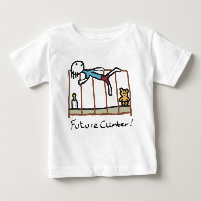 Camiseta Para Bebê Futuro Clima (Frente)