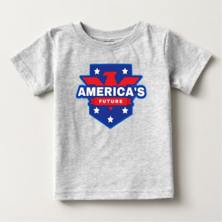 Camiseta Para Bebê Futuro da América