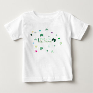 Camiseta Para Bebê Futuro diafragma irlandês