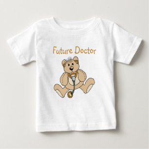 Camiseta Para Bebê Futuro Doutor T-Shirt