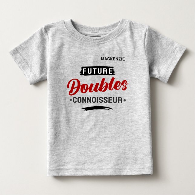 Camiseta Para Bebê Futuro Duplo CONNOISSEUR Light (Frente)