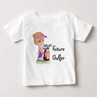 Camiseta Para Bebê Futuro Golfista