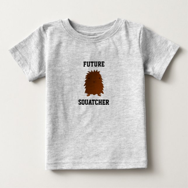 Camiseta Para Bebê Futuro pelotão (Frente)