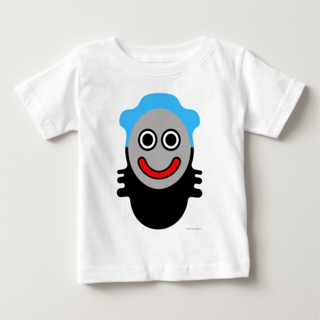 Camiseta Para Bebê Futz-Tamago Clupkitz (Frente)