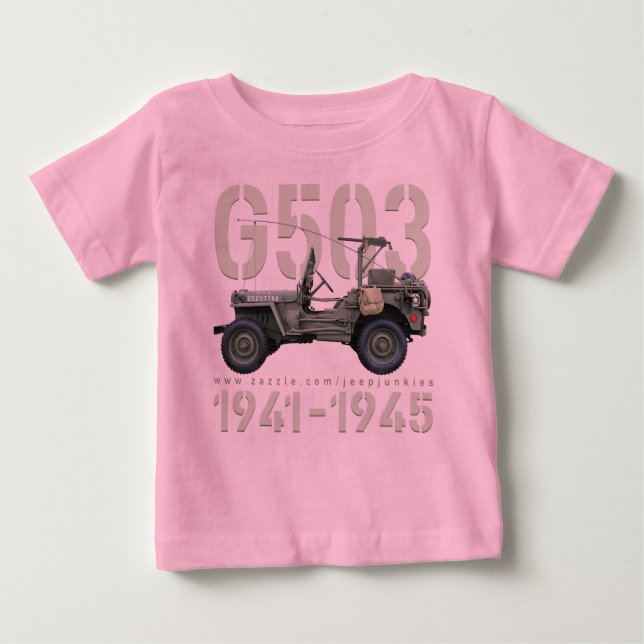 Camiseta Para Bebê G503 Onesey (Frente)