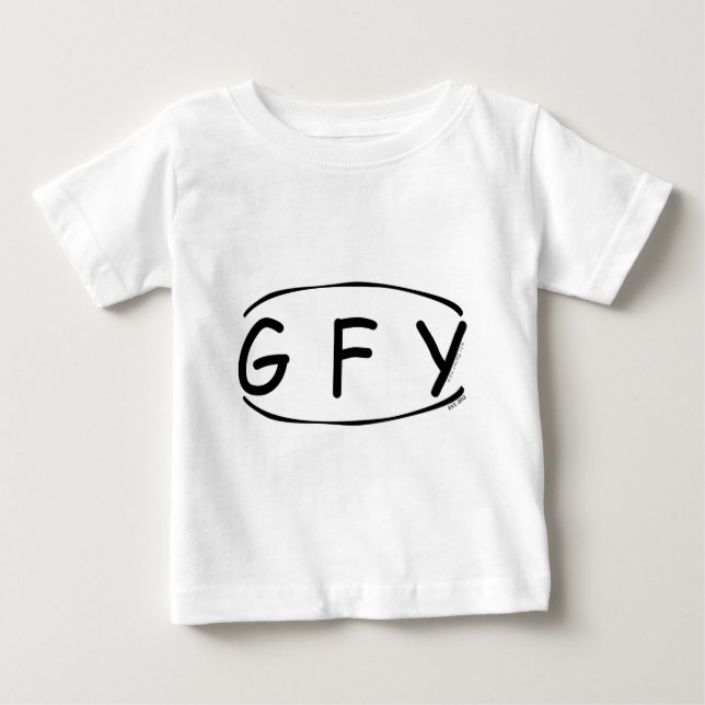 CAMISETA PARA BEBÊ G F Y (Frente)