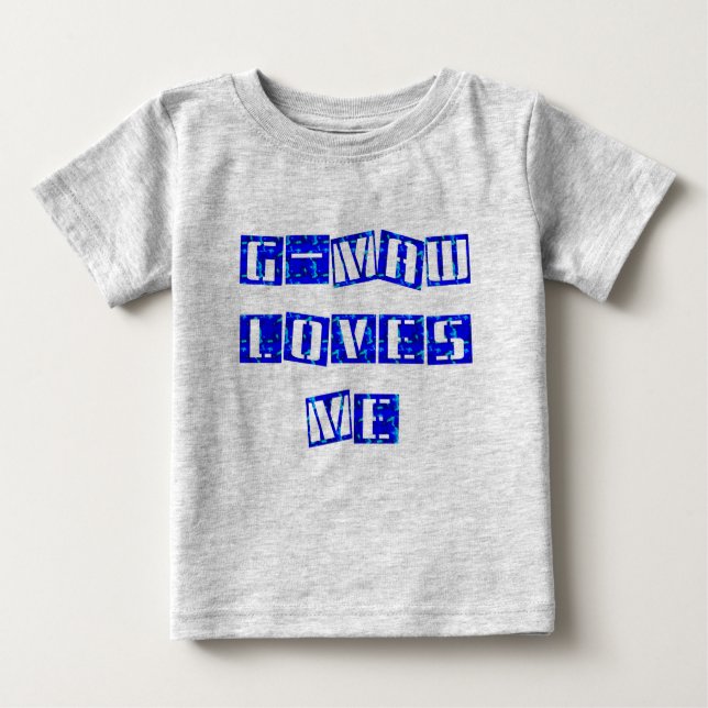 Camiseta Para Bebê G-MAW ama-me Tshirt infantil (Frente)