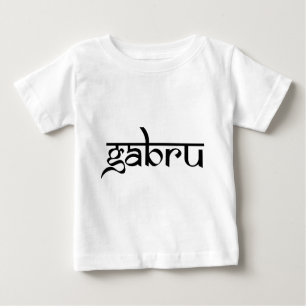 Camiseta Para Bebê gabru