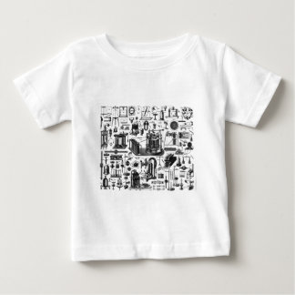 CAMISETA PARA BEBÊ GADGENS DE VINTAGEM