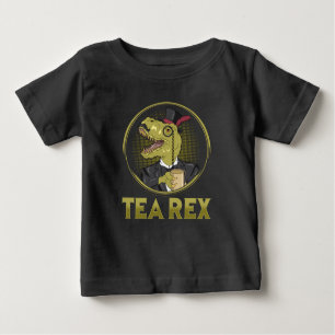 Camiseta Para Bebê Gag Animal Cute De Dinossauro T-Rex