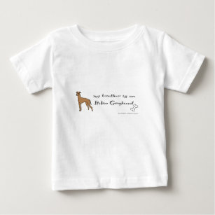 Camiseta Para Bebê galgo italiano - mais produz
