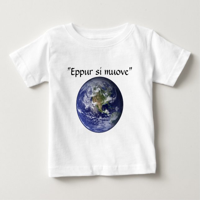 Camiseta Para Bebê Galileo (Frente)